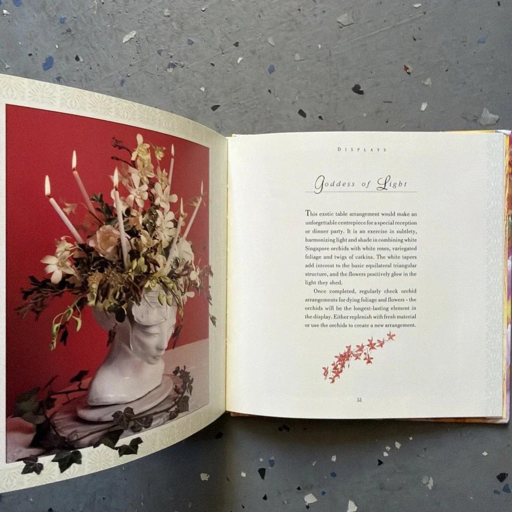Magna Book of Orchids A Guide To Growing And Arranging Orchids David Squire Rare